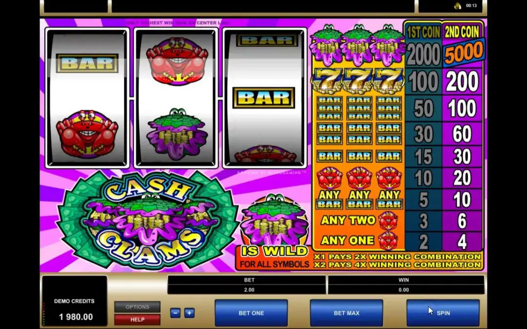 The Fun of Cash Clams Machines